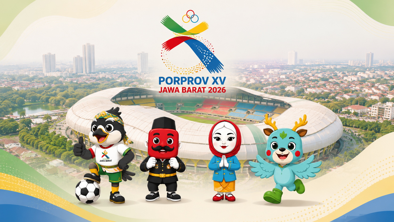 PORPROV XV Jabar 2026 Makin Dekat, Walker dan Semangat Kota Bekasi Siap Sambut Pesta Olahraga Terbesar di Jawa Barat