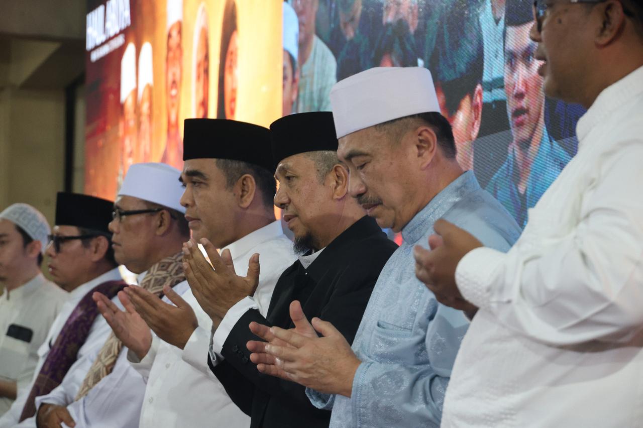 Ahmad Muzani dan Abdul Harris Bobihoe Hadiri Haul KH Abubakar Jamal di Ponpes Al Barokah