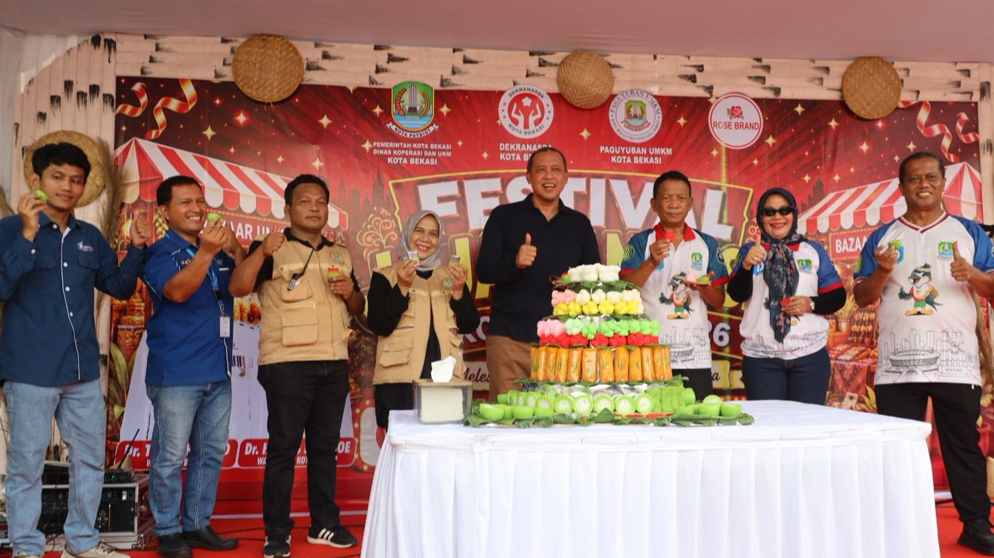 Event Jajanan Pasar Kota Bekasi Jadi Ajang UMKM Lokal Unjuk Produk dan Lestarikan Kuliner Tradisional