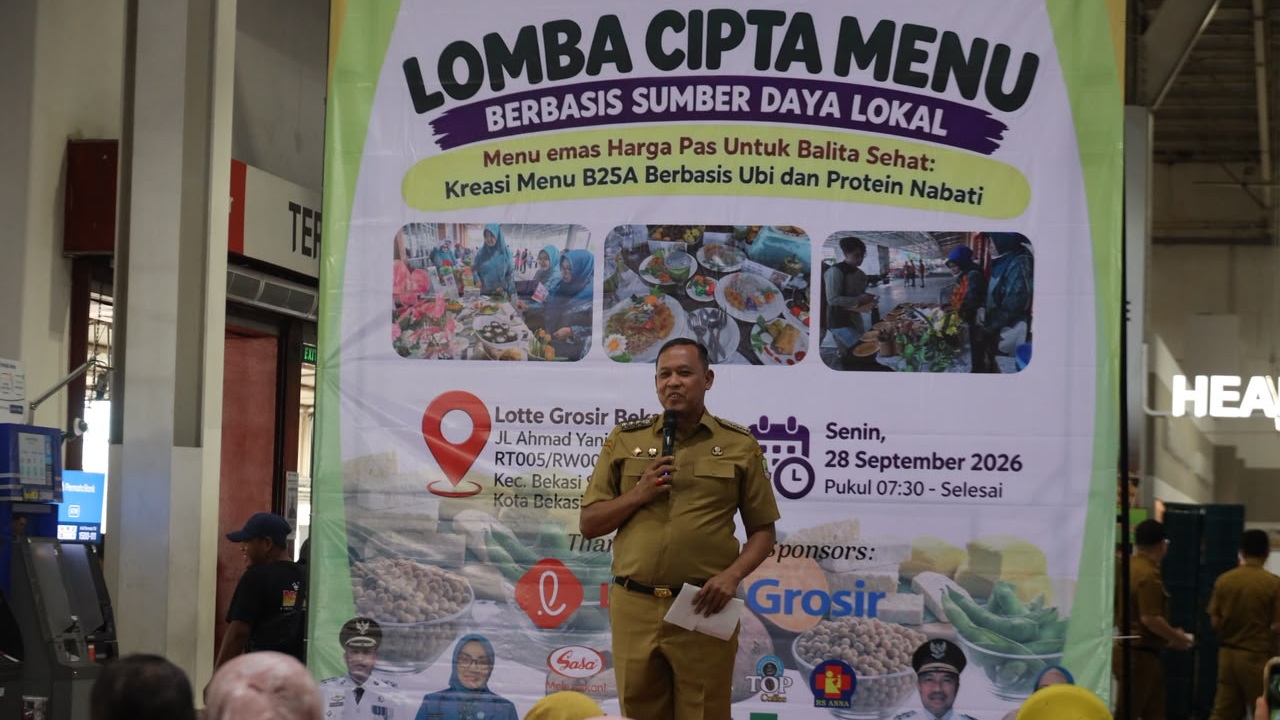 Ubi hingga Sukun Jadi Andalan, Bekasi Ajak Warga Pilih Menu Sehat dan Terjangkau